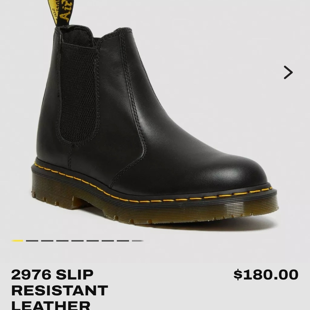 Dr. Martens Black Slip-On Boots